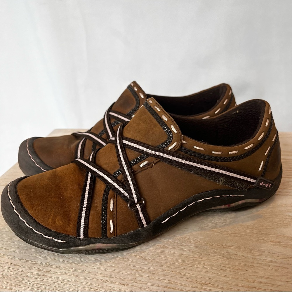 NWT J41 Adventure On Leather Hiking Shoe/Sneaker- size 7